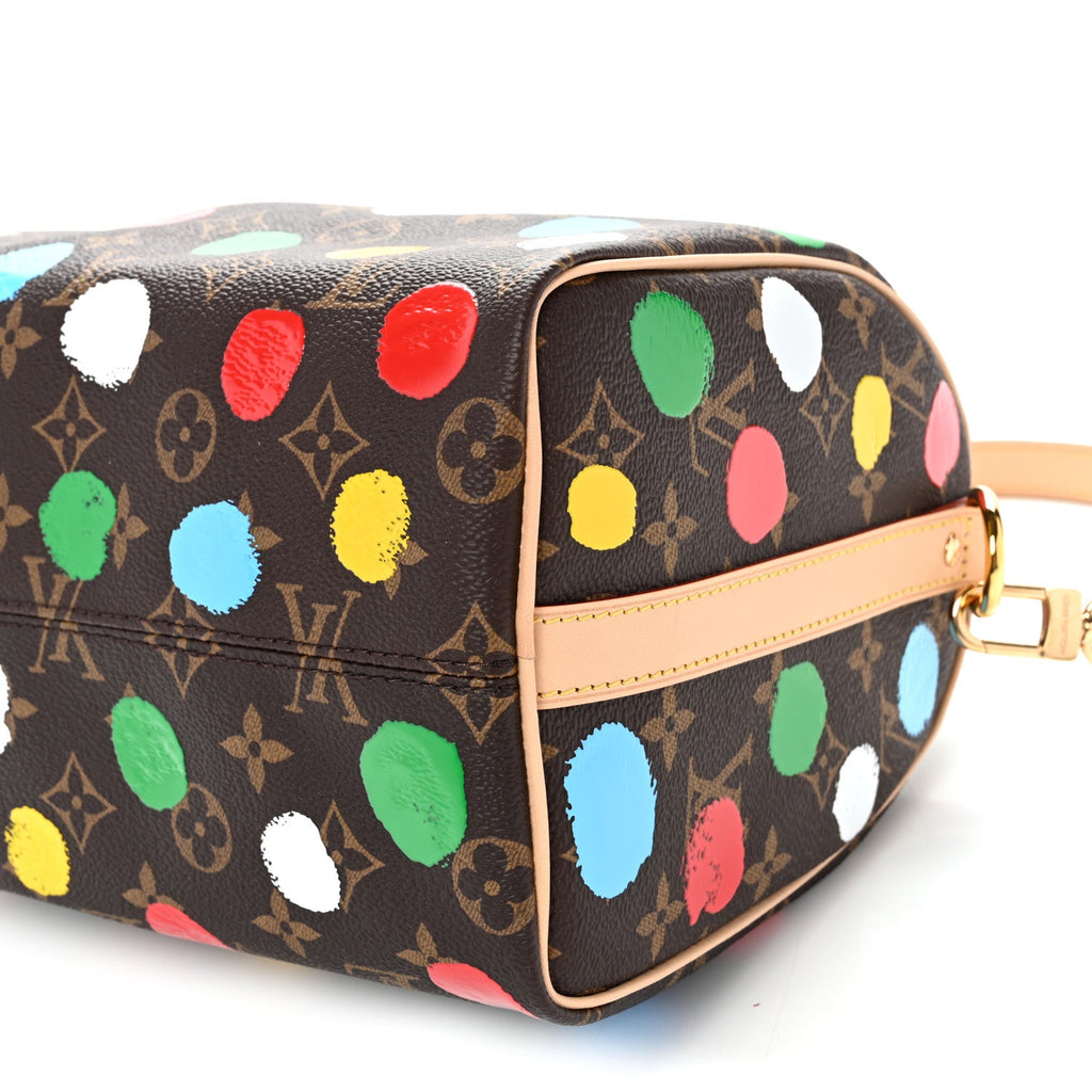 LV X YK Monogram Speedy Bandouliere 25 Multicolor