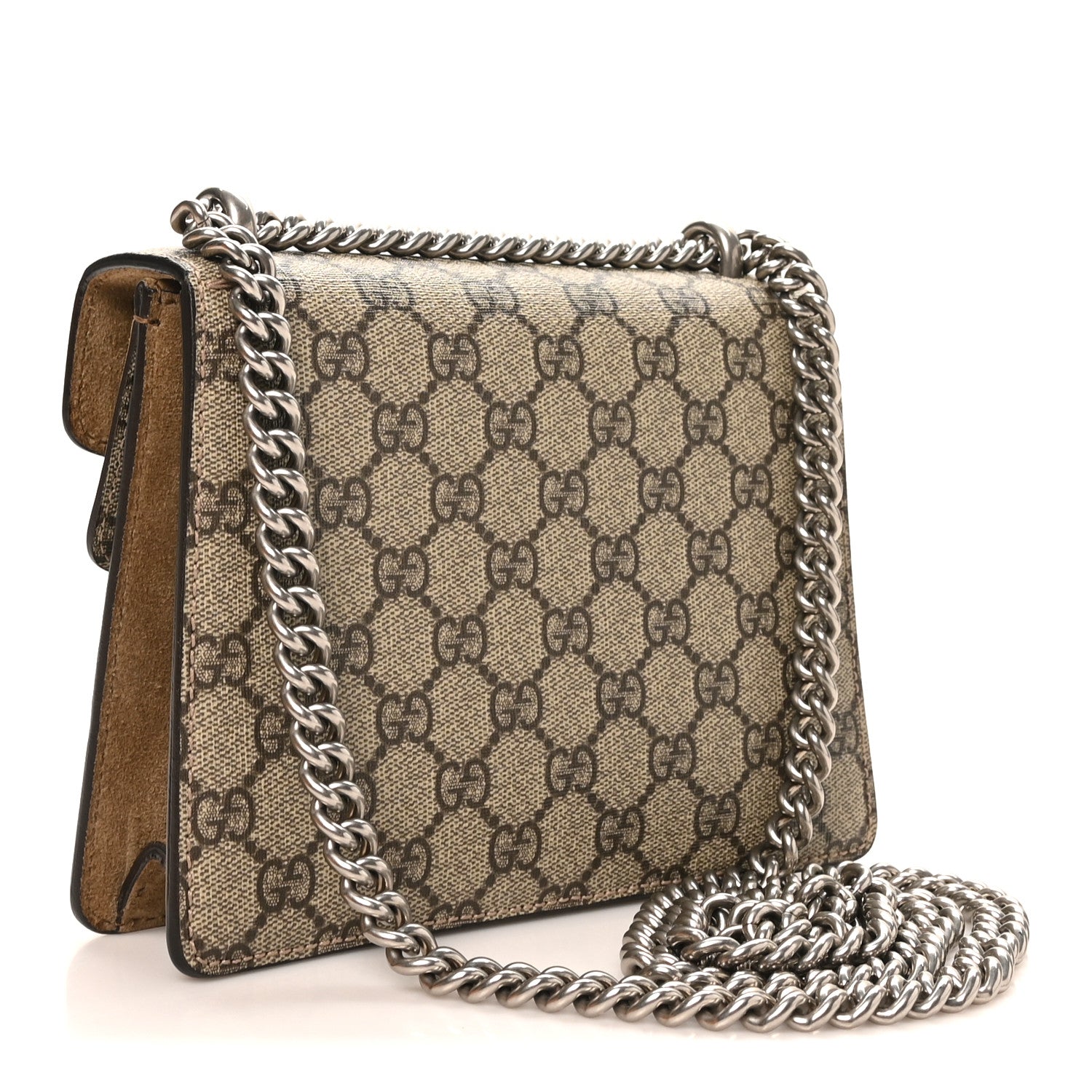 GG Supreme Monogram Mini Dionysus Shoulder Bag Taupe
