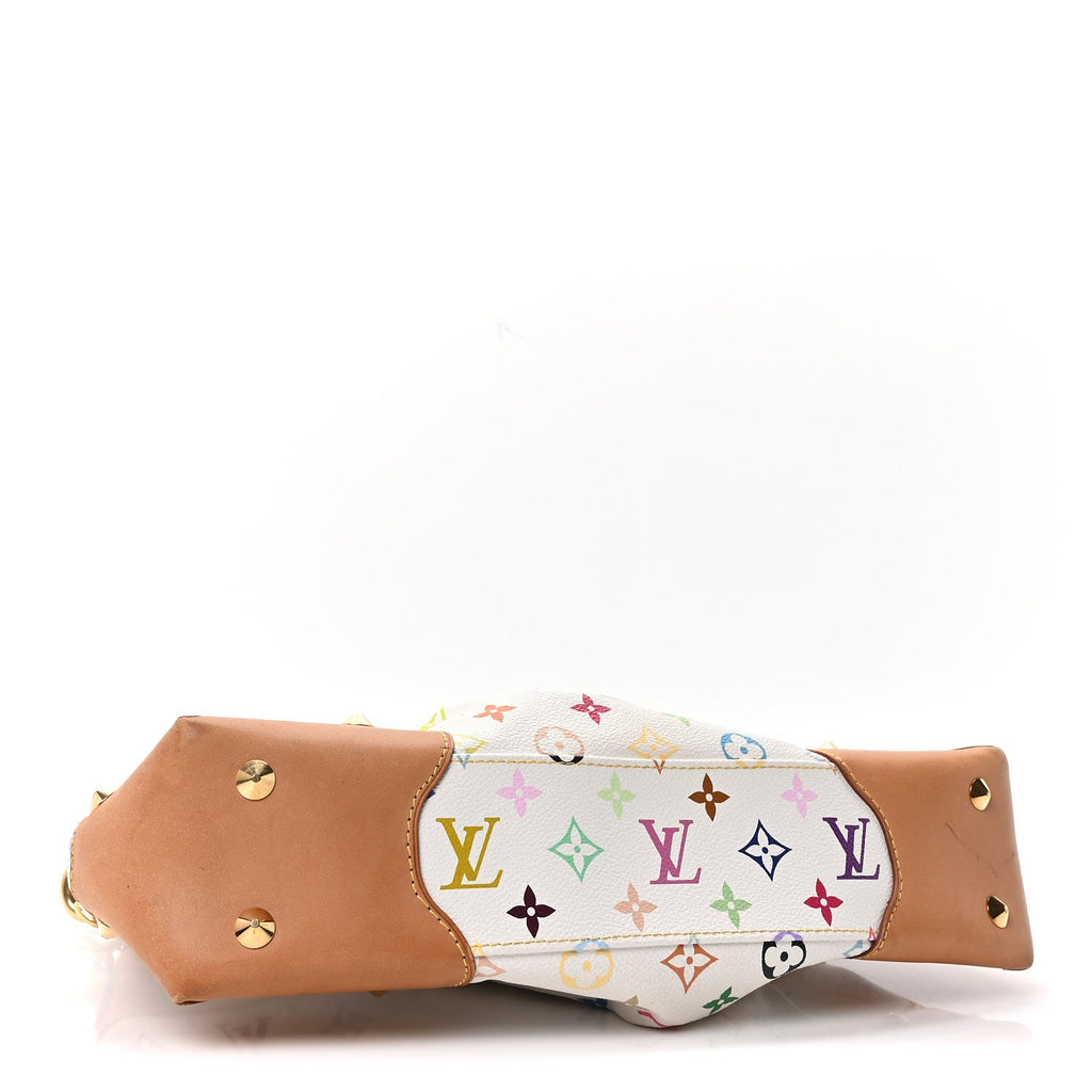 Monogram Multicolor Judy MM White
