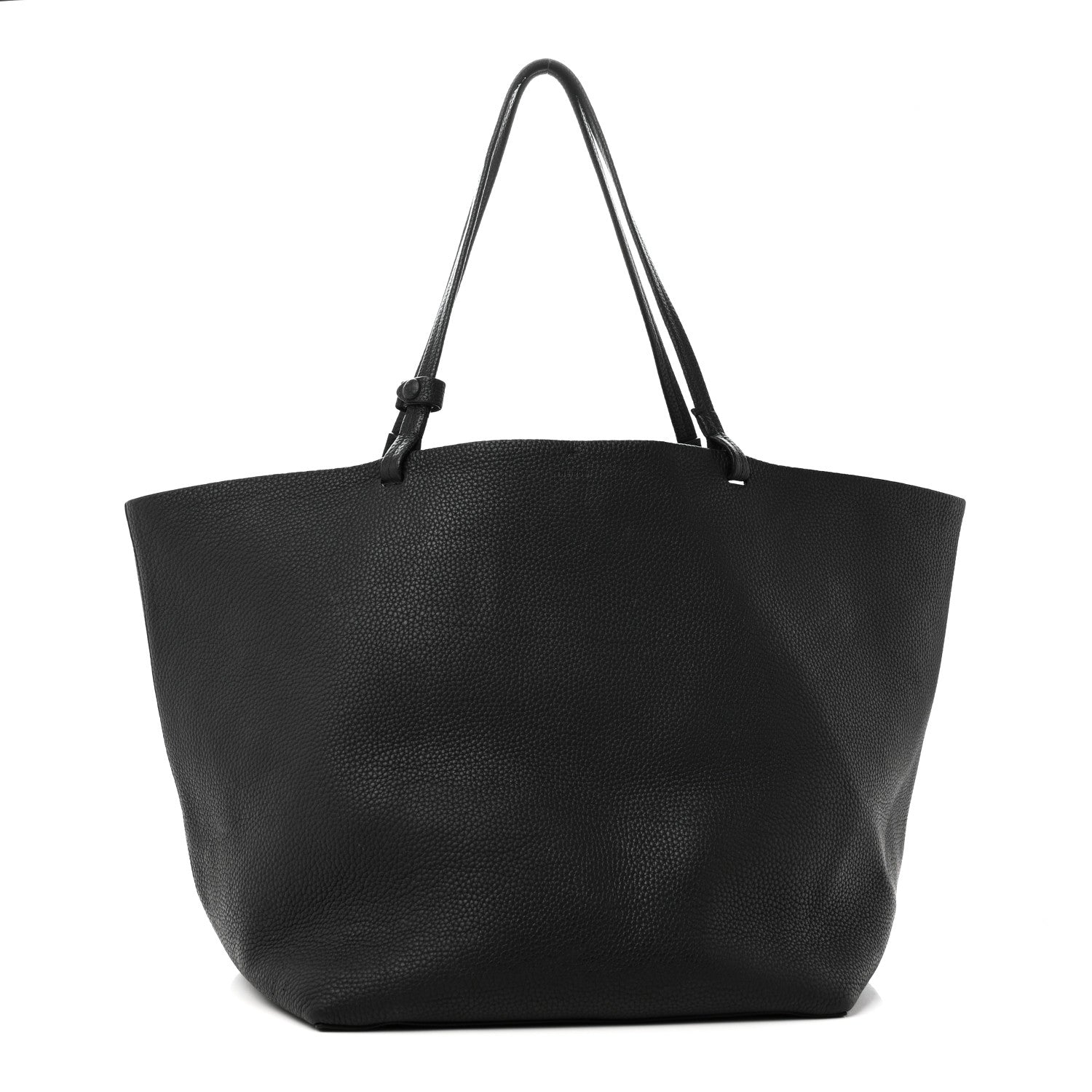 Grained Calfskin Park Tote XL Black