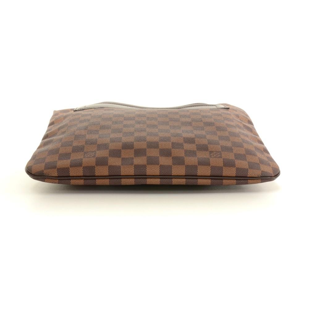 Louis Vuitto Clifton Damier Ebène Canvas Tote