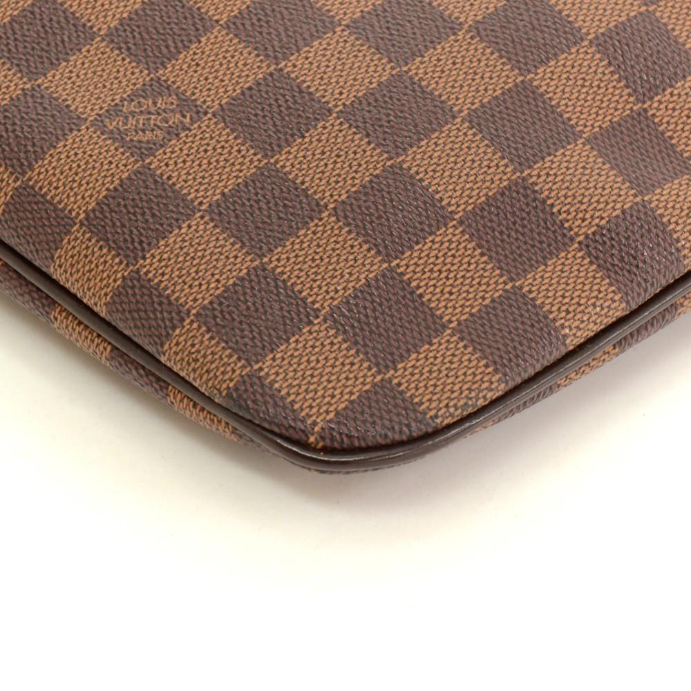 Louis Vuitto Clifton Damier Ebène Canvas Tote