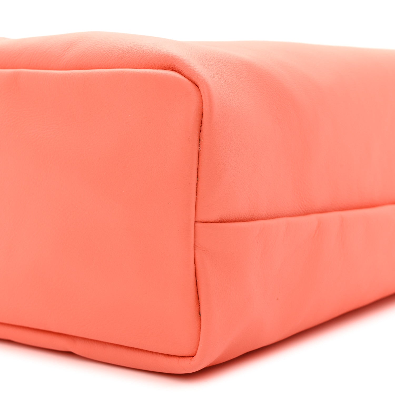 Goyardine Embroidered Seahorse Reversible Anjou PM Coral