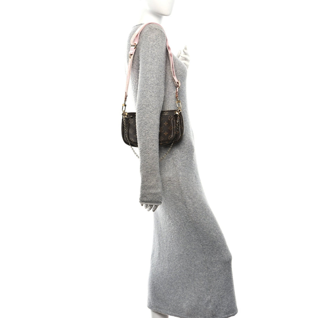 Monogram Multi Pochette Accessories Rose Clair