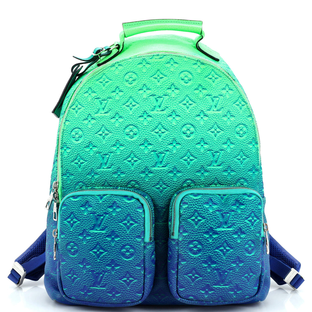 Louis Vuitton Multipocket Backpack Limited Edition Illusion Monogram Taurillon Leather