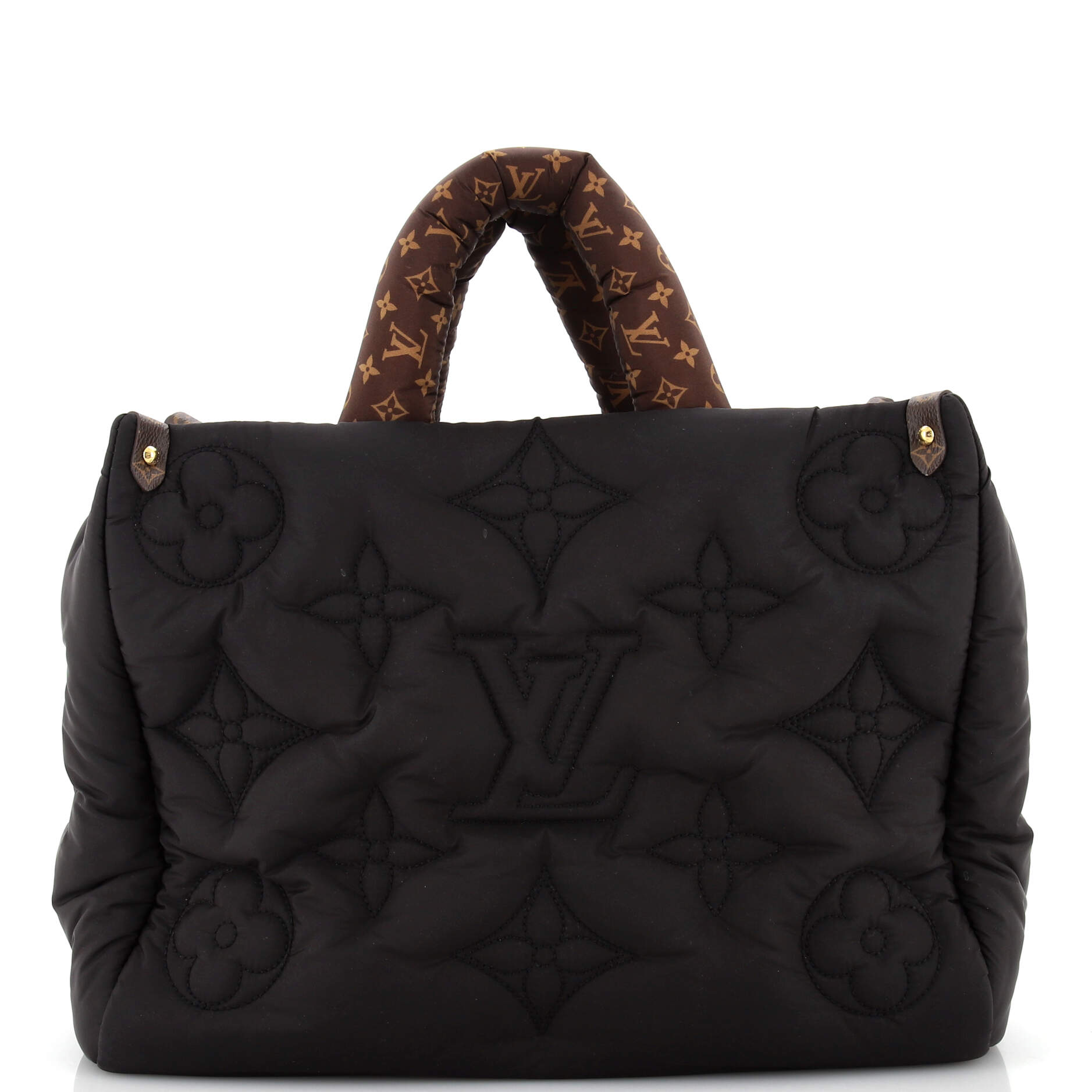 Louis Vuitton Pillow OnTheGo Tote Monogram Quilted Econyl Nylon MM