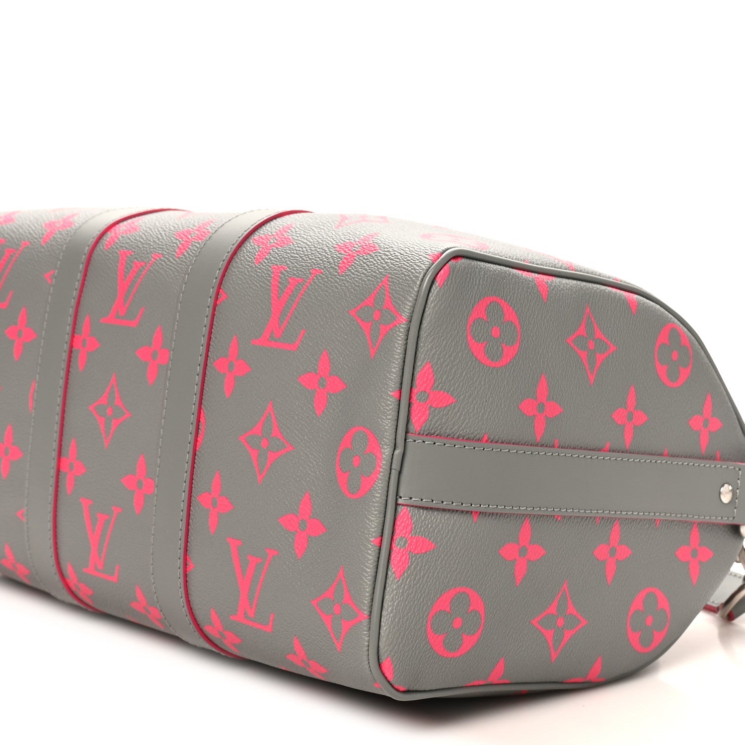 Monogram Glow Up Keepall Bandouliere 35 Grey Pink