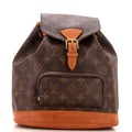 Louis Vuitton Vintage Montsouris Backpack Monogram Canvas MM
