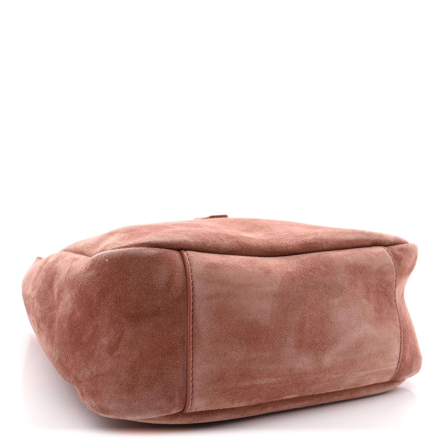 Suede Calfskin Small Le 5 A 7 Soft Hobo Barley Pink