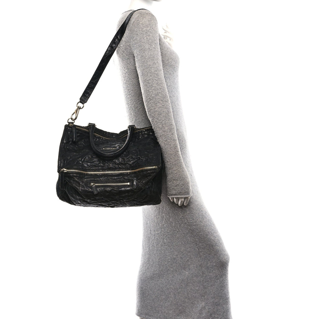 Tumbled Sheepskin Large Pandora Black