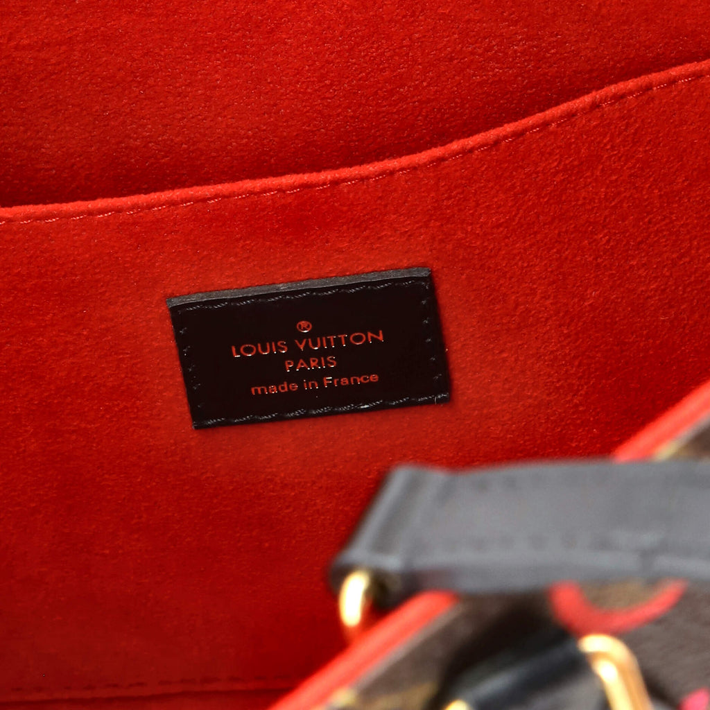 Louis Vuitton OnTheGo Tote Limited Edition Fall in Love Monogram Canvas MM