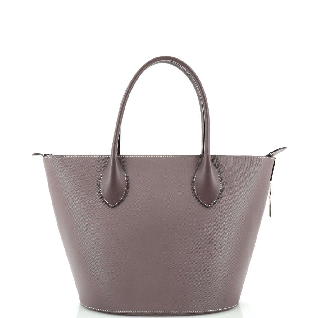 Louis Vuitton Holdall Tote Veau Satin Leather PM