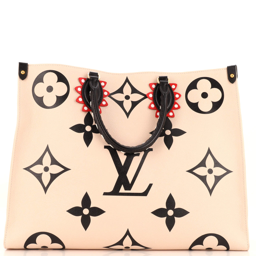 Louis Vuitton OnTheGo Tote Limited Edition Crafty Monogram Empreinte Giant GM