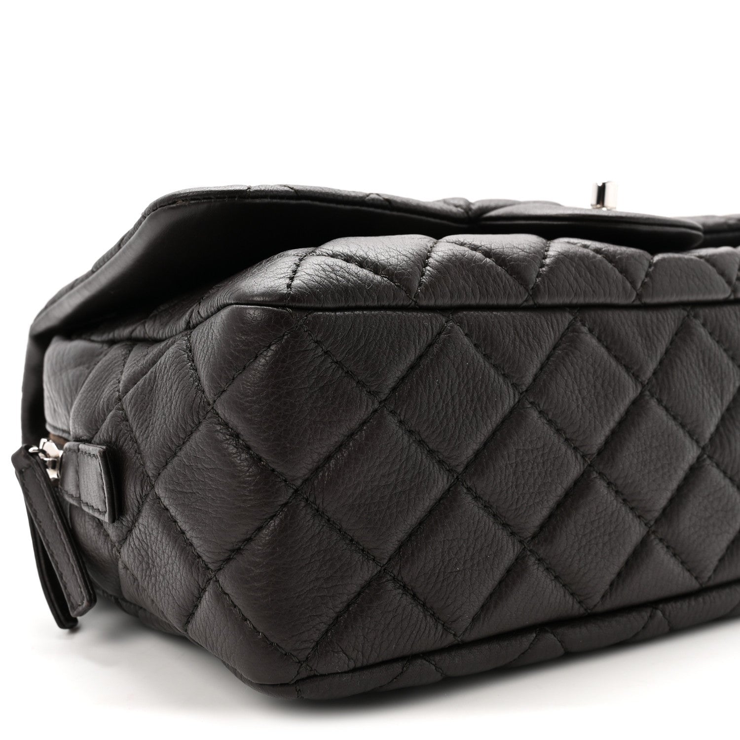 Deerskin Quilted Casual Journey Flap Brown