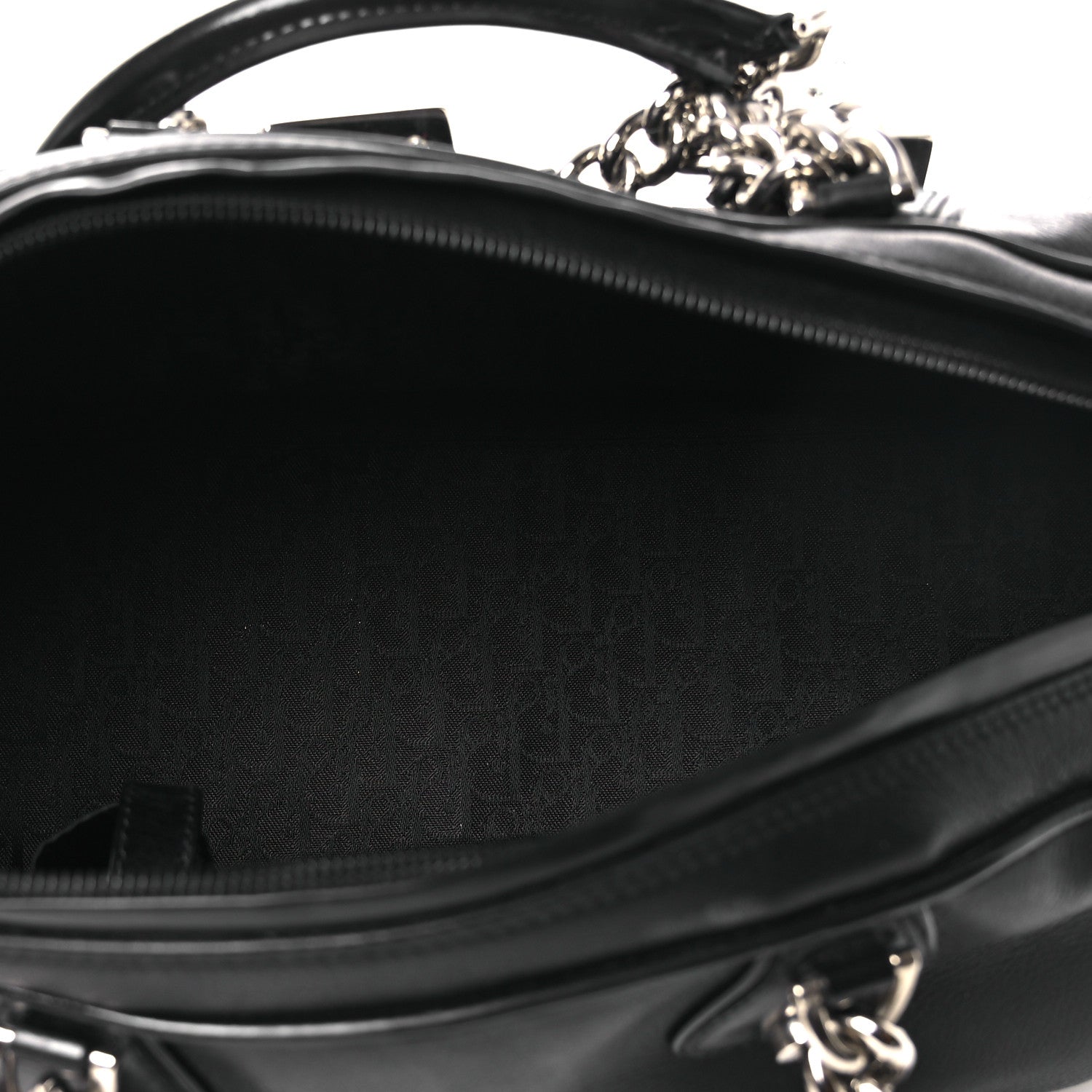 Calfskin Gambler Dice Bowler Black
