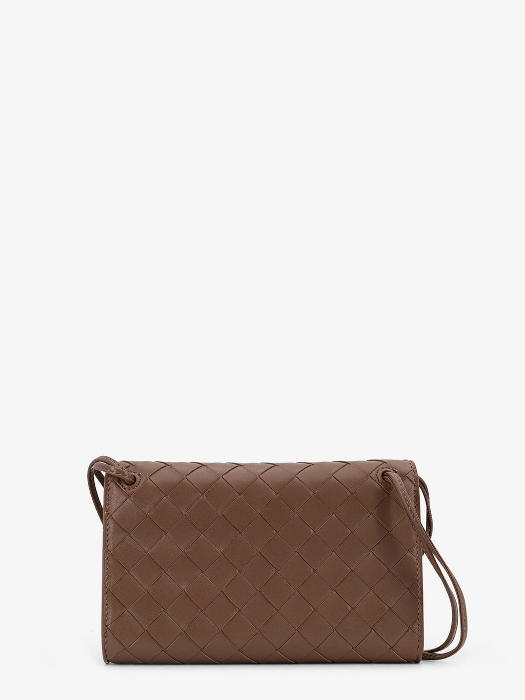 Bottega Veneta Women Andiamo Leather Shoulder Bag With Intrecciato Motif