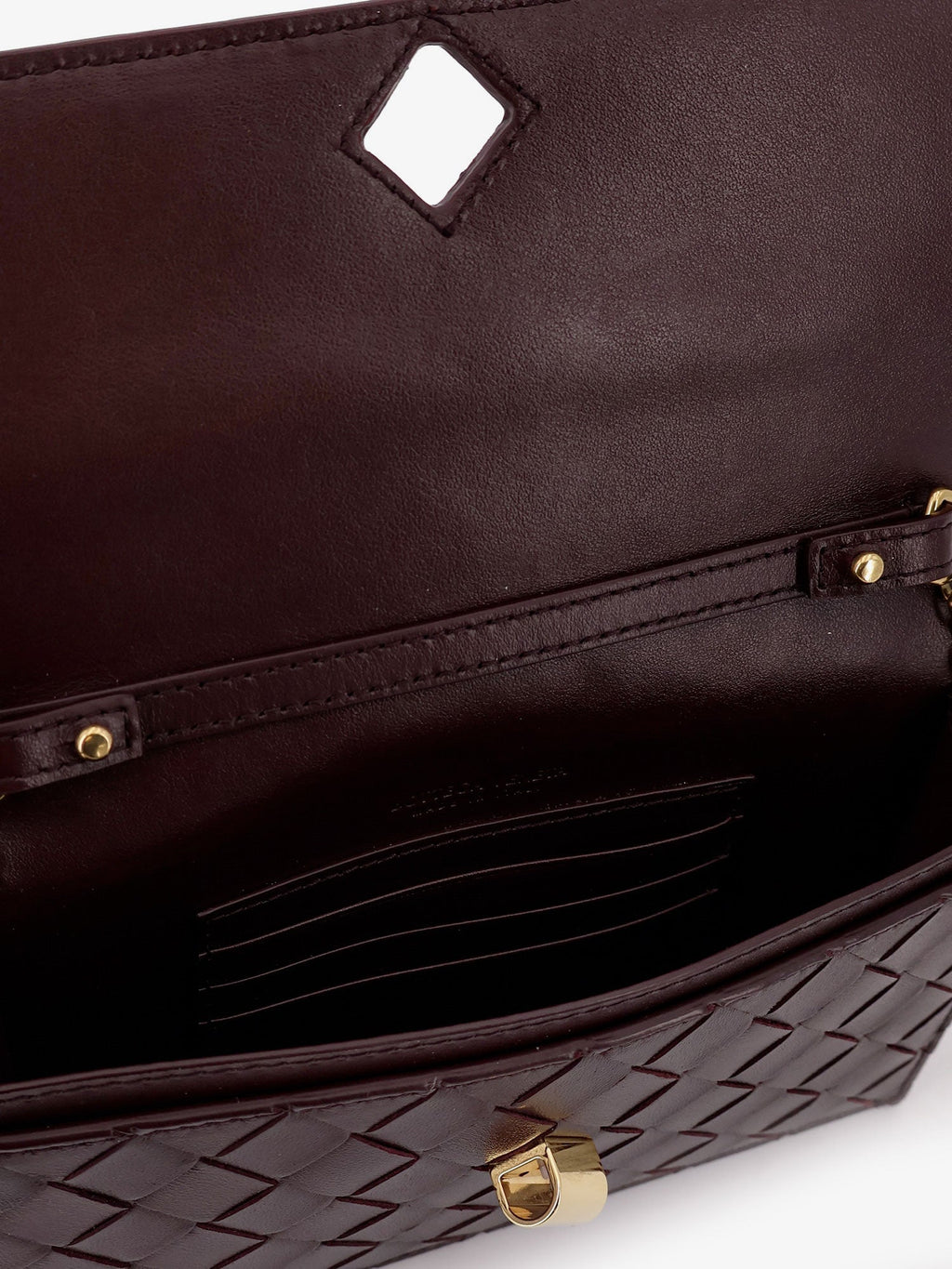 Bottega Veneta Women Leather Crossbody Bag With Intrecciato Motif