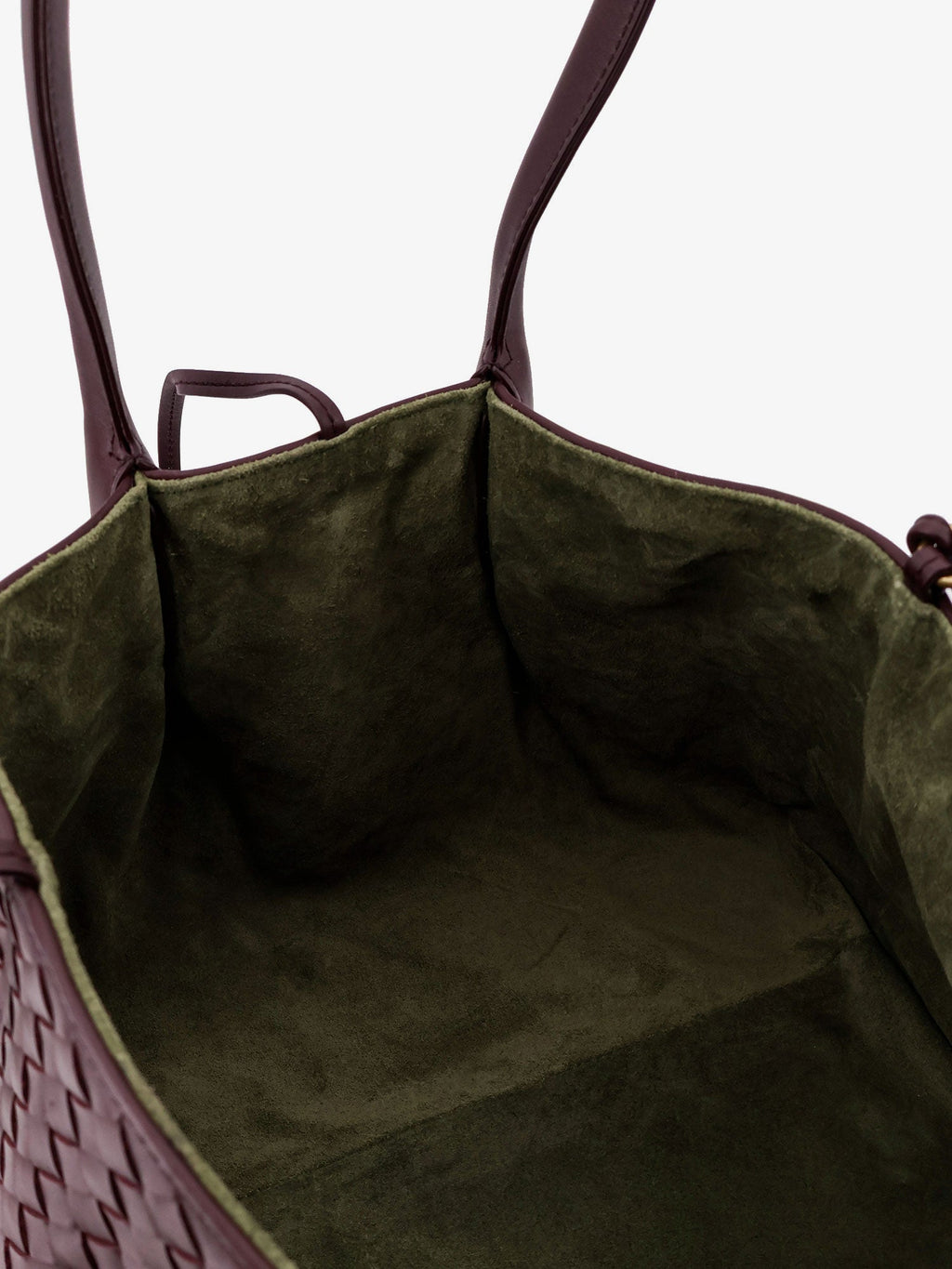 Bottega Veneta Women Pinacoteca Leather Handbag With Intrecciato Motif