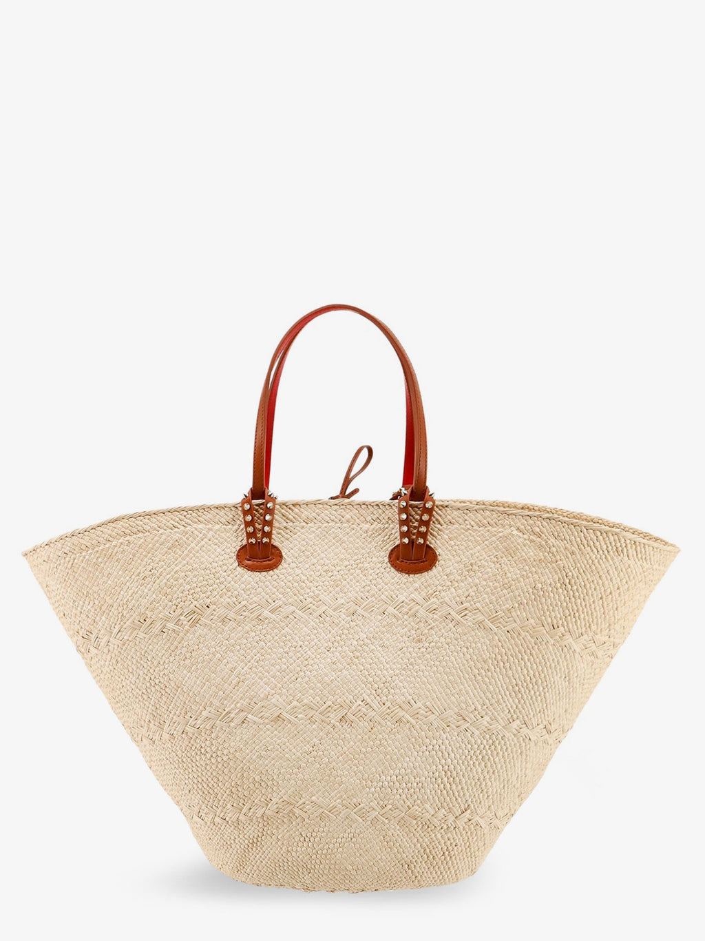 Christian Louboutin Women Cabata Large Raffia Shoulder Bag
