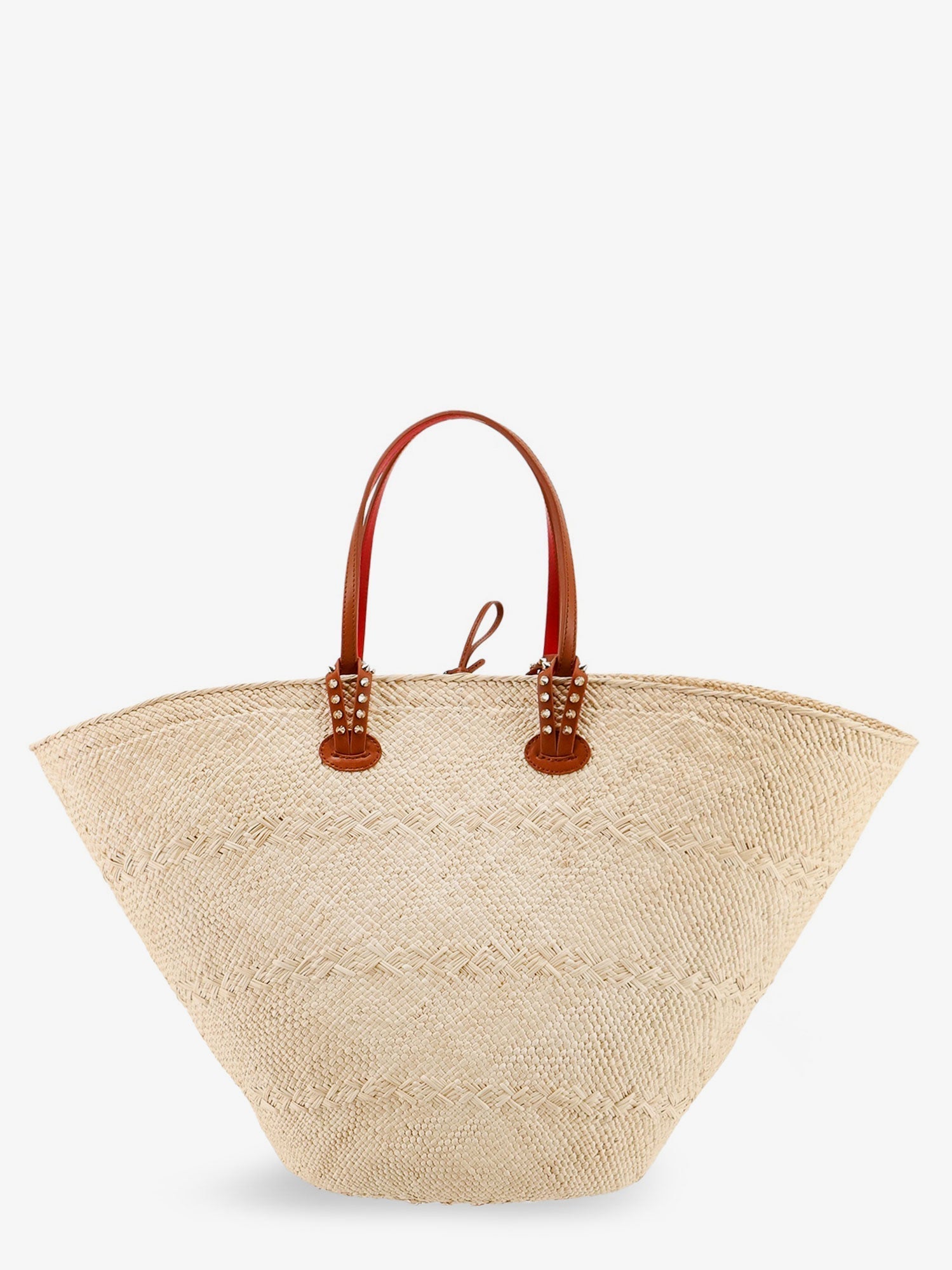 Christian Louboutin Women Cabata Large Raffia Shoulder Bag