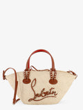Christian Louboutin Women Cabata Raffia Handbag