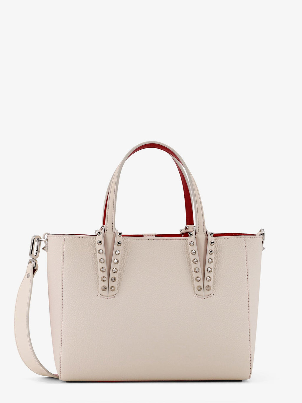 Christian Louboutin Women Cabata Shoulder Bag In Hammered Leather