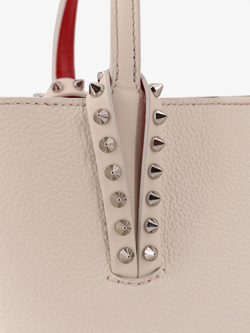 Christian Louboutin Women Cabata Shoulder Bag In Hammered Leather