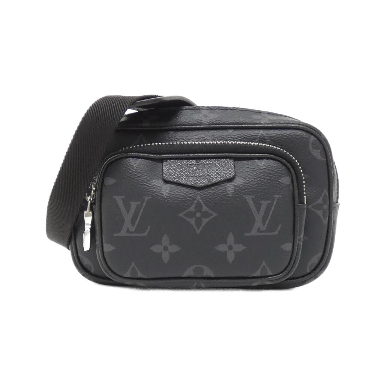Louis Vuitton Taiga Lama Outdoor Pochette Coated Canvas Shoulder Bag