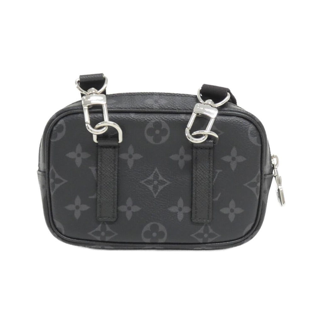 Louis Vuitton Taiga Lama Outdoor Pochette Coated Canvas Shoulder Bag