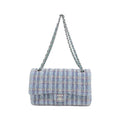Chanel 1112 Tweed Shoulder Bag