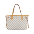 Louis Vuitton Neverfull Damier Azur Tote Bag