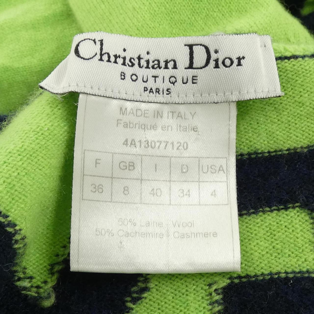 Christian Dior 4A13077120 Cashmere Cardigan