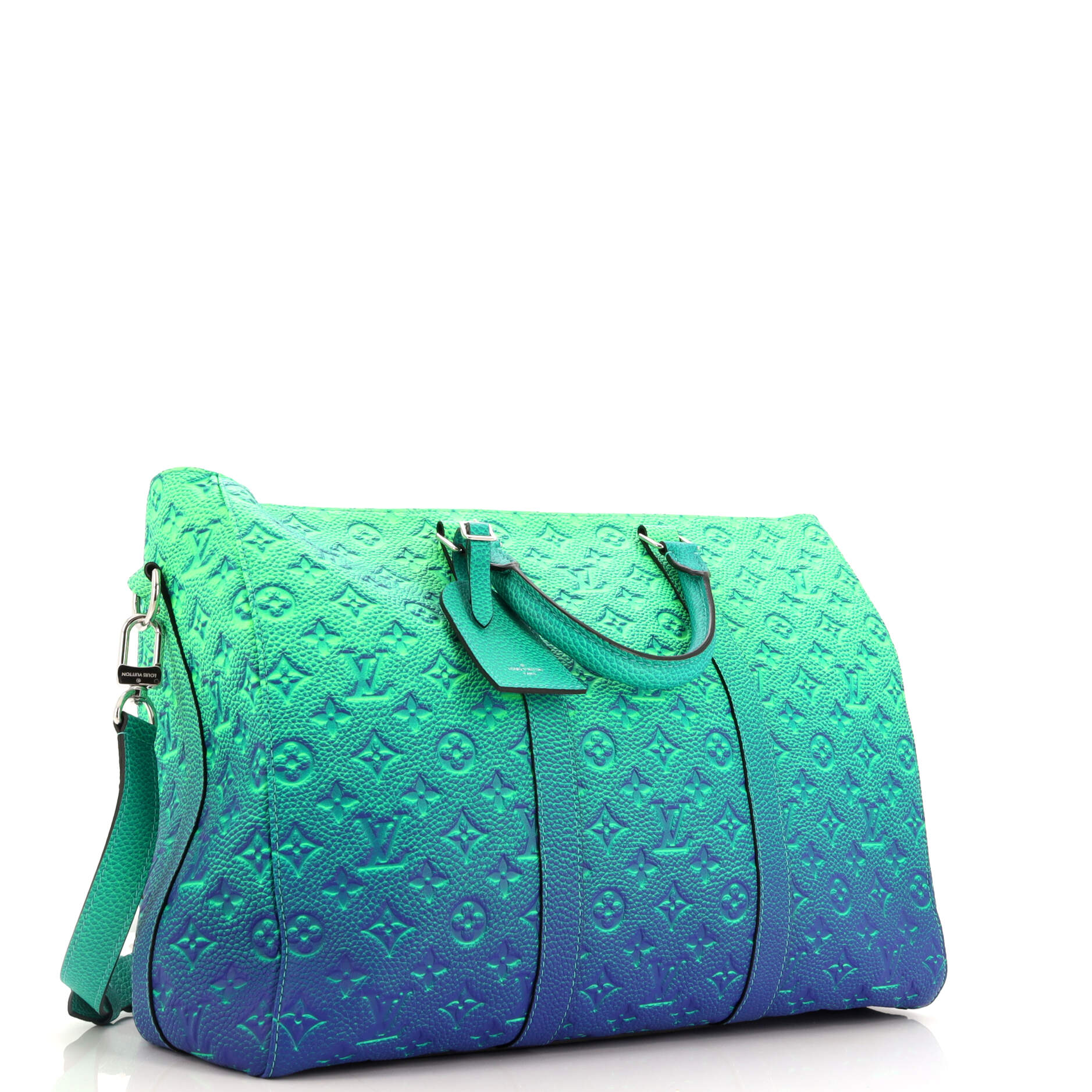 Louis Vuitton Keepall Tote Limited Edition Illusion Monogram Taurillon Leather