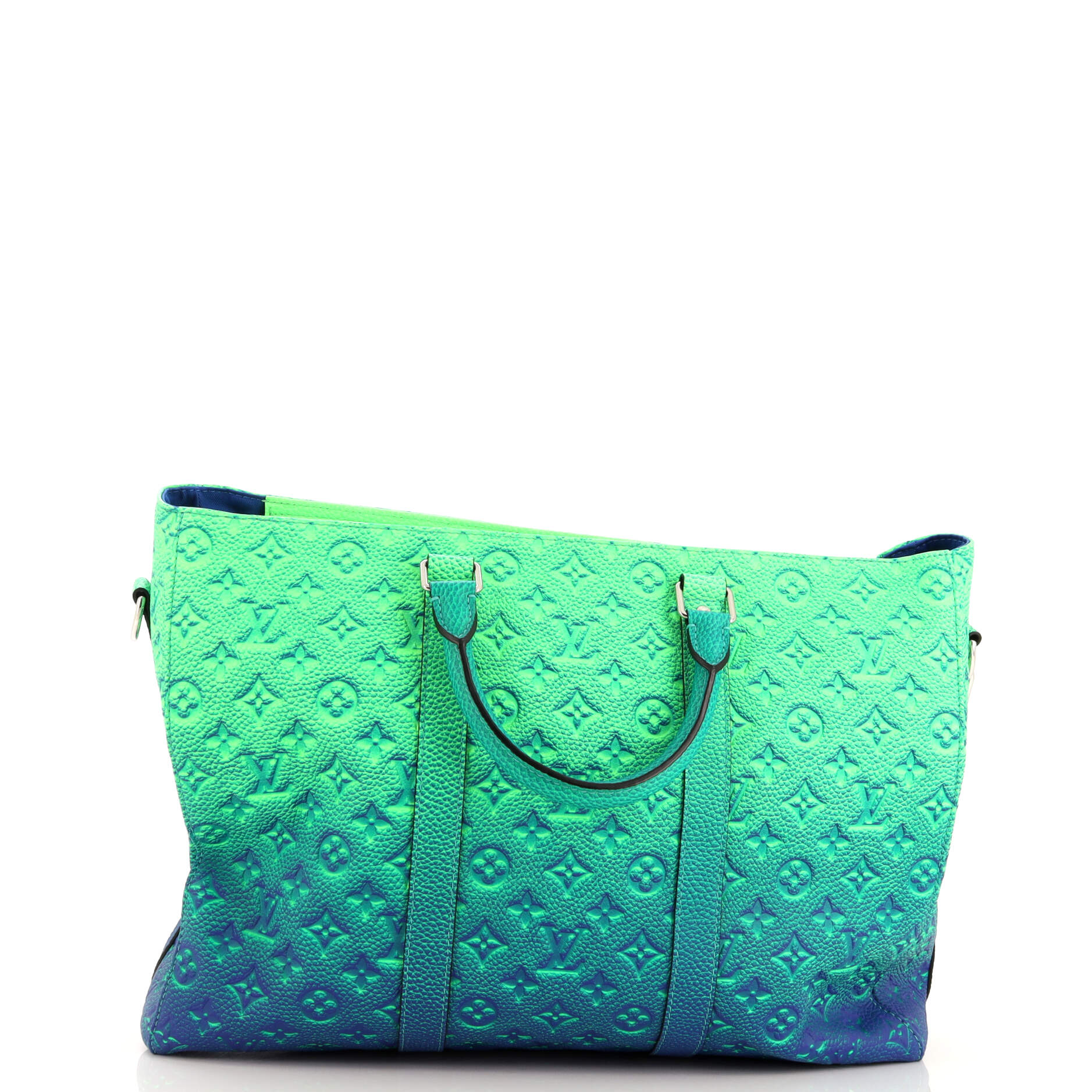 Louis Vuitton Keepall Tote Limited Edition Illusion Monogram Taurillon Leather
