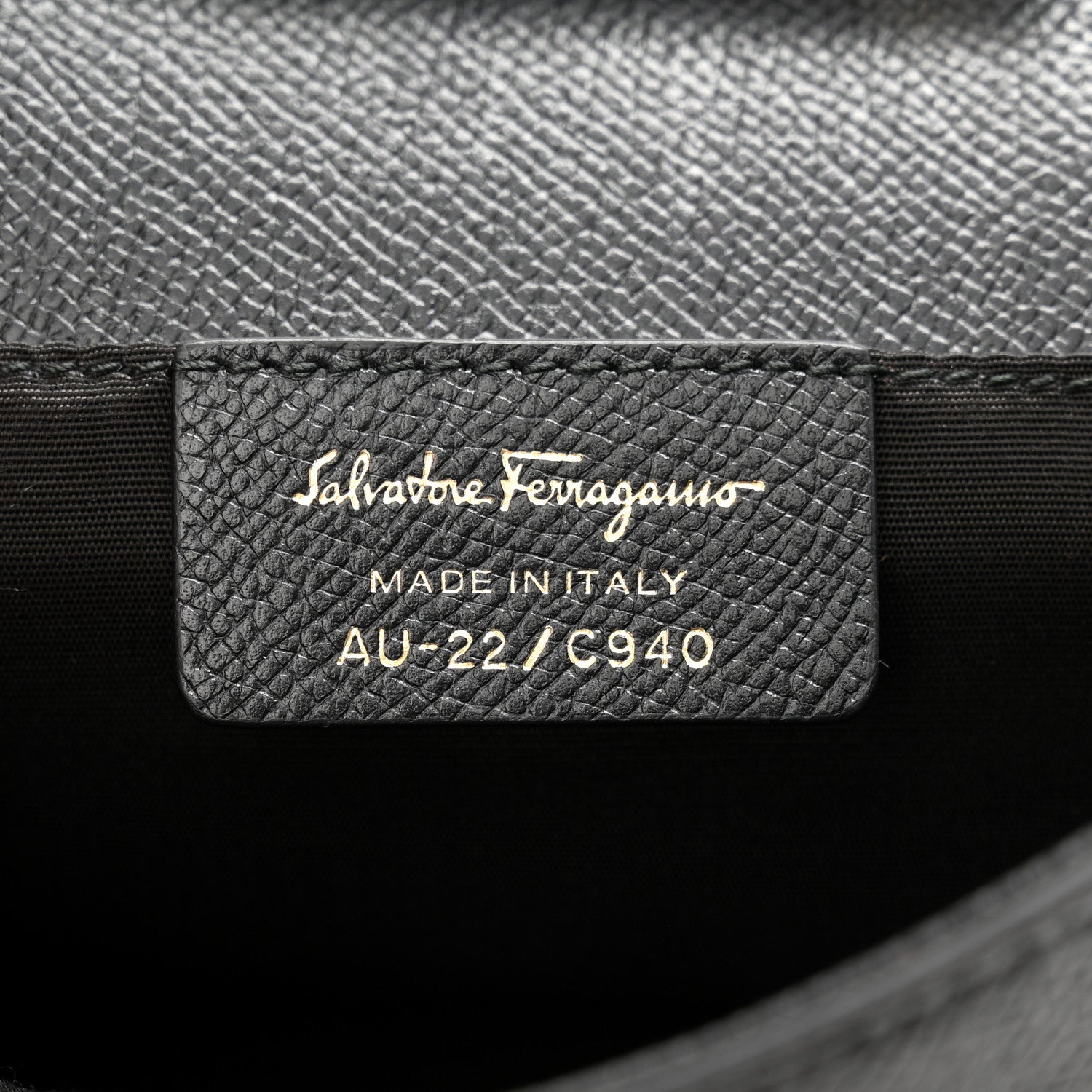 Hammered Calfskin Vara Bow Mini Bag Black