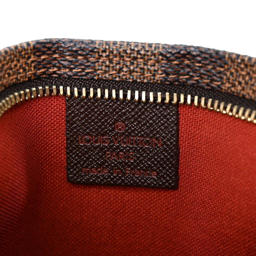 Damier Ebene Trousse Make Up Bag Pochette