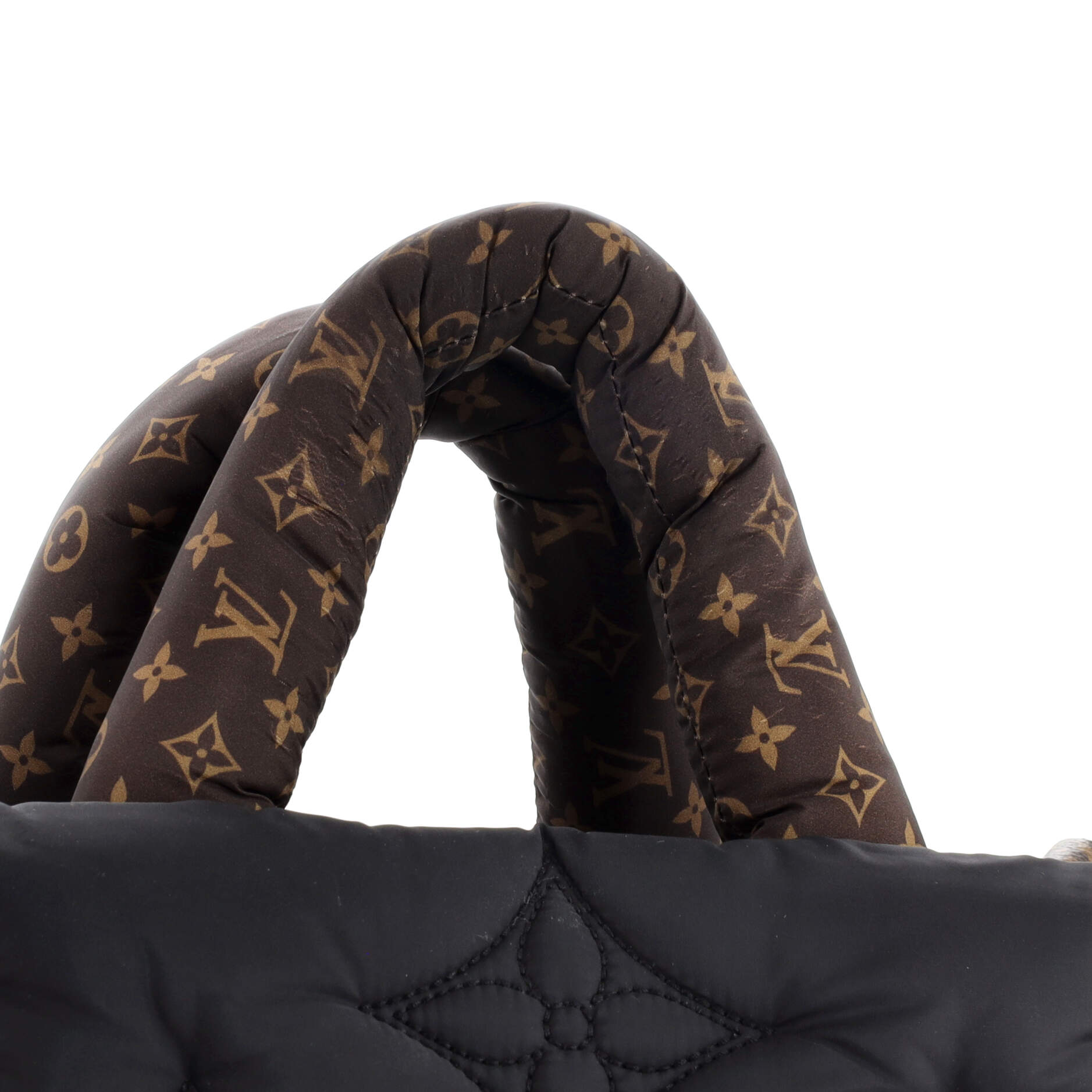 Louis Vuitton Pillow OnTheGo Tote Monogram Quilted Econyl Nylon MM