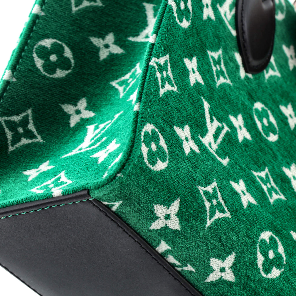 Louis Vuitton OnTheGo Tote LV Match Monogram Jacquard Velvet PM