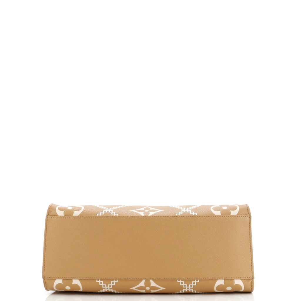 Louis Vuitton OnTheGo Tote Monogram Empreinte Giant Broderies MM