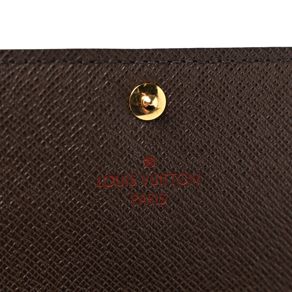 Damier Ebene Sarah Wallet