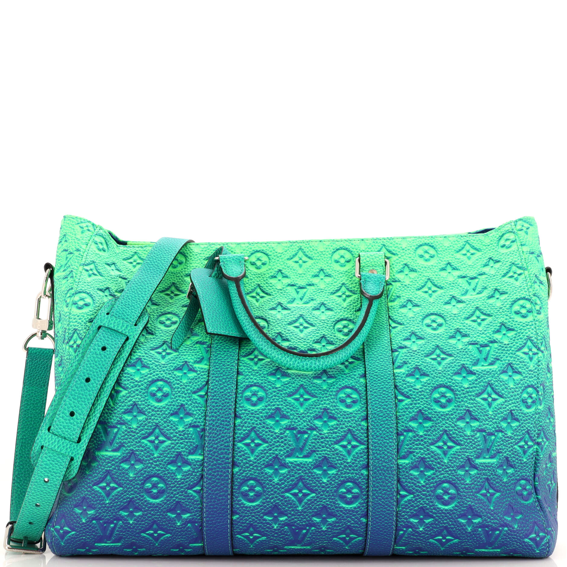 Louis Vuitton Keepall Tote Limited Edition Illusion Monogram Taurillon Leather