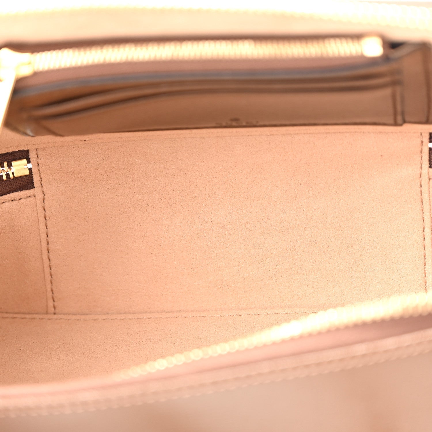 GG Supreme Monogram Azalea Calfskin Mini Retro Interlocking G Mini Shoulder Bag Beige Ebony Brown Sugar