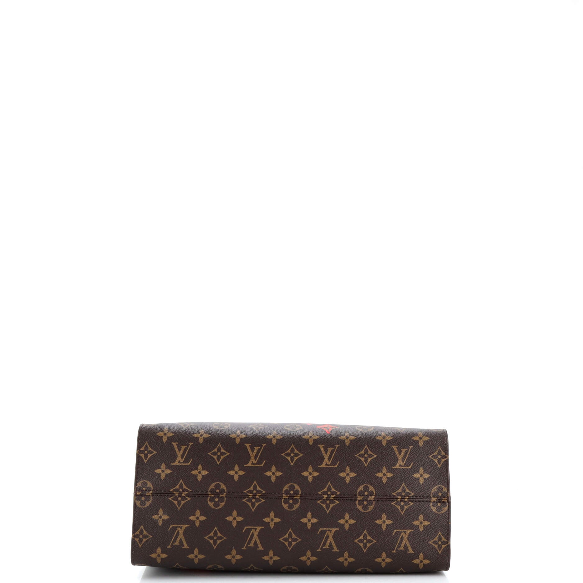 Louis Vuitton OnTheGo Tote Limited Edition Fall in Love Monogram Canvas MM