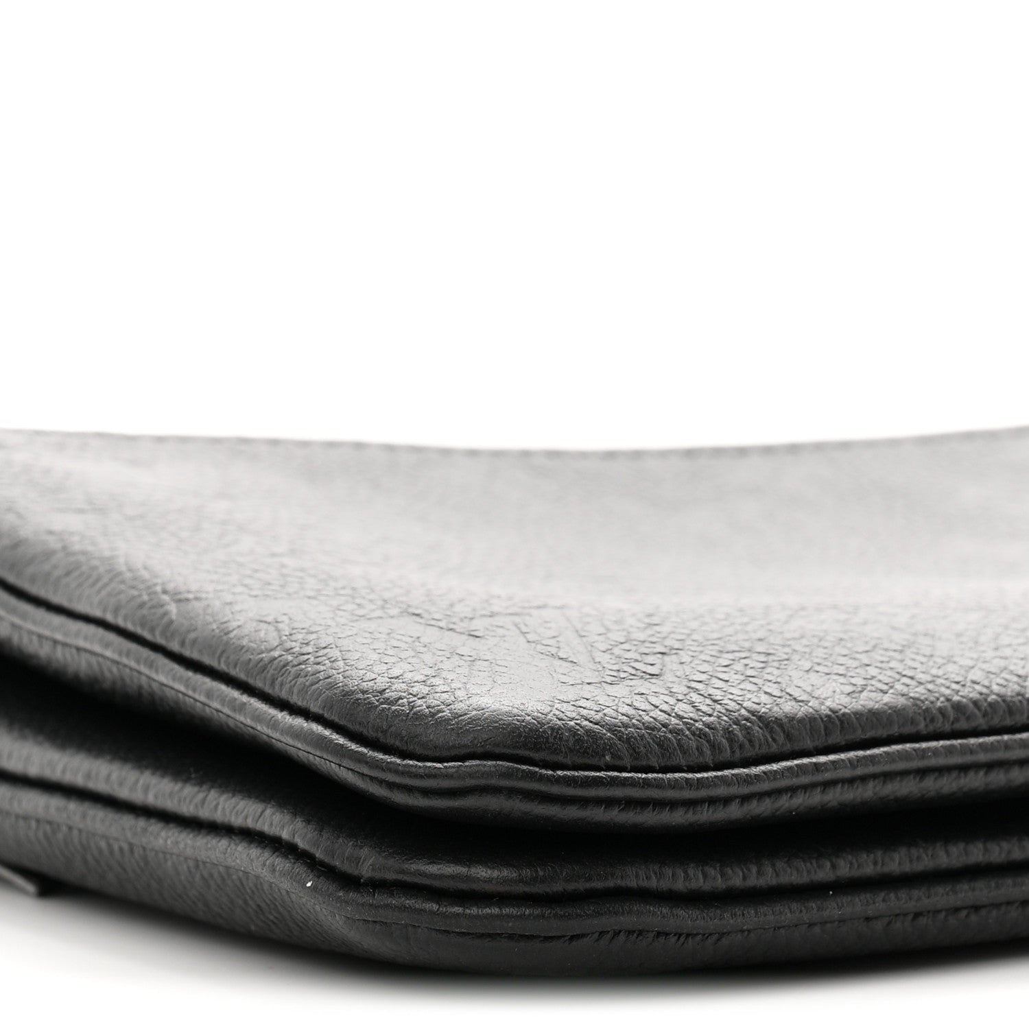 Empreinte Double Zip Pochette Black