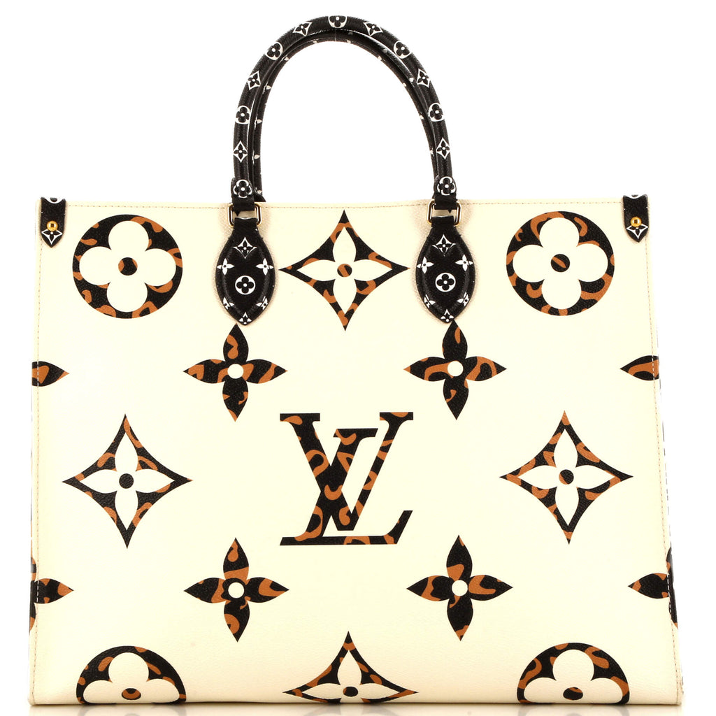 Louis Vuitton OnTheGo Tote Limited Edition Jungle Monogram Giant GM