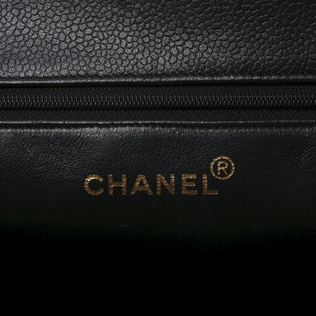 Caviar CC Tote Black Black