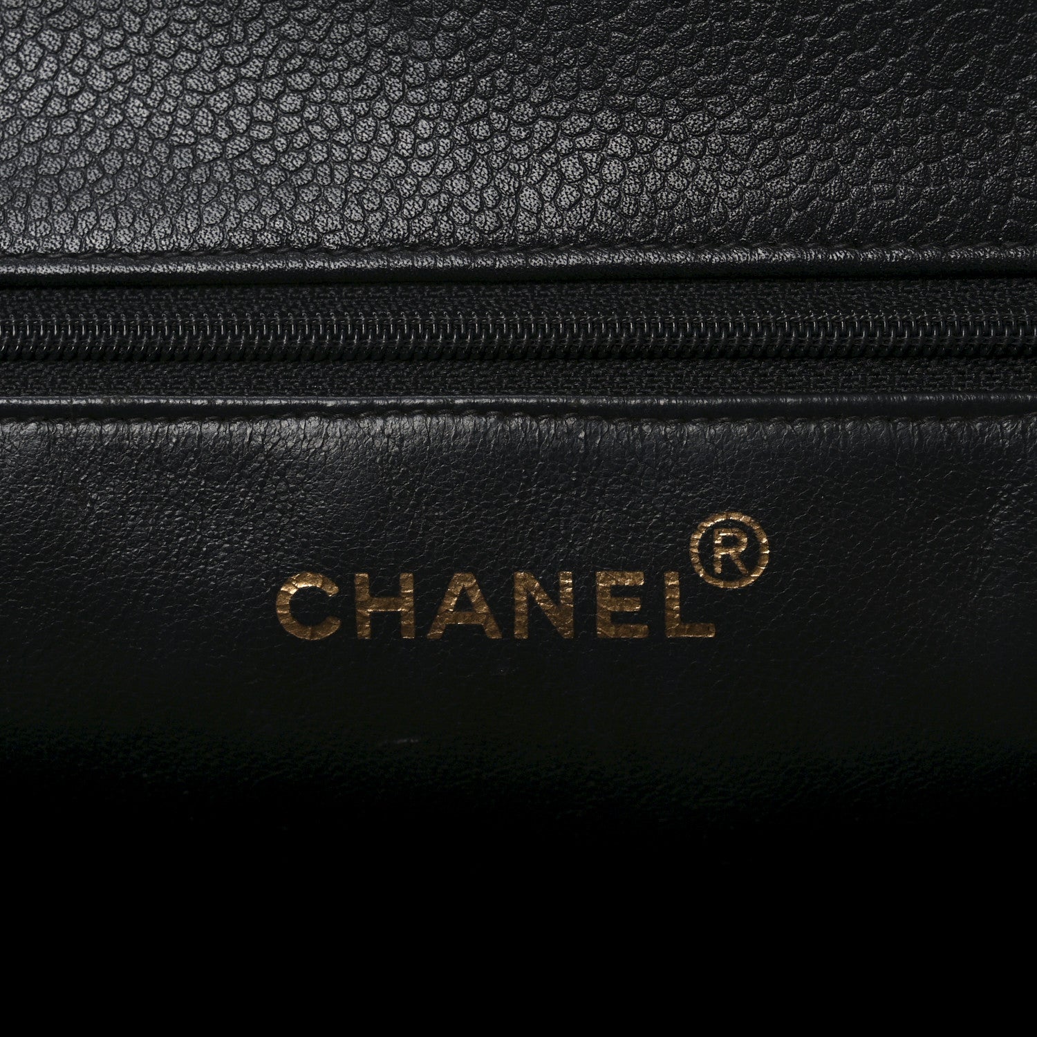 Caviar CC Tote Black Black