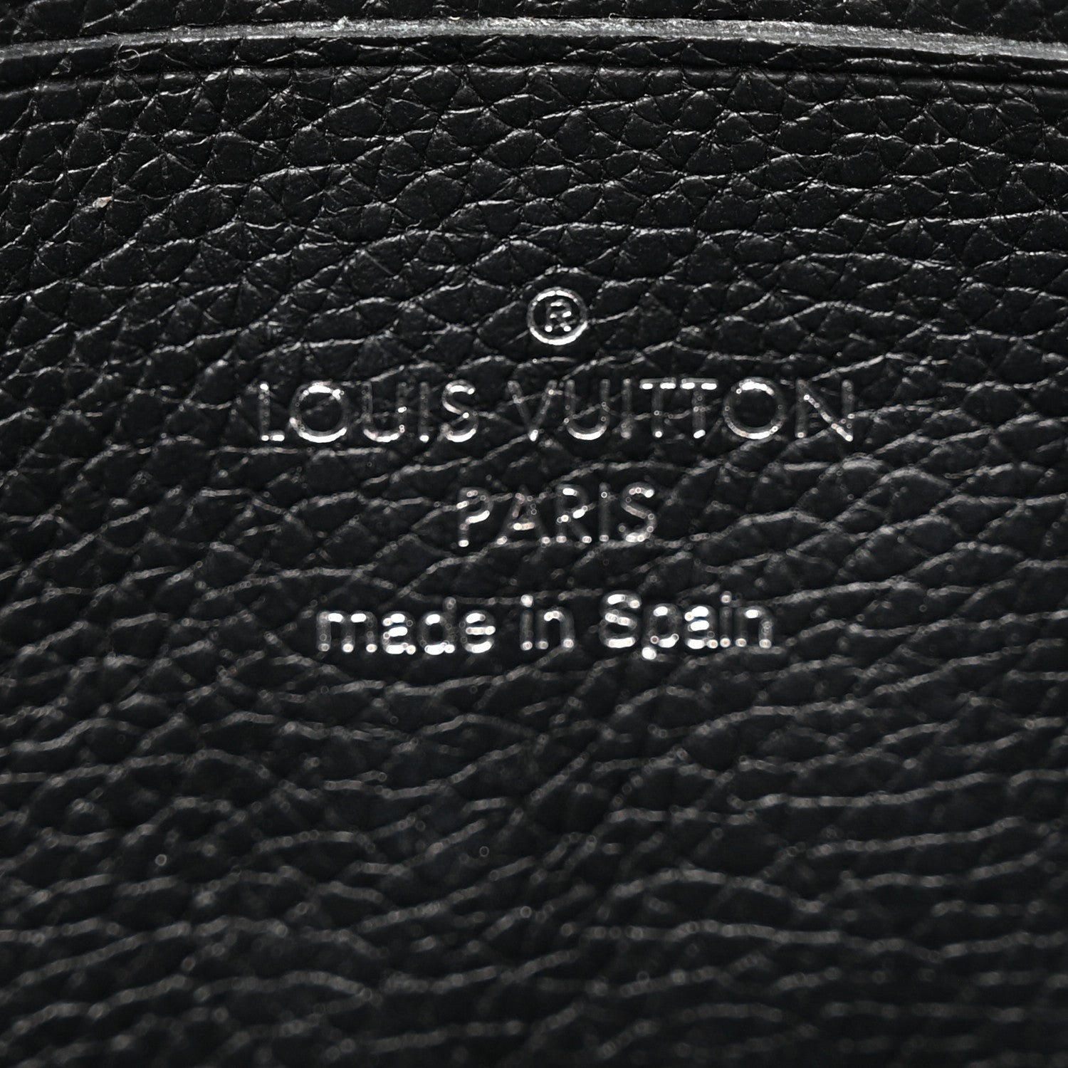 Soft Calfskin My Lockme Chain Pochette Black