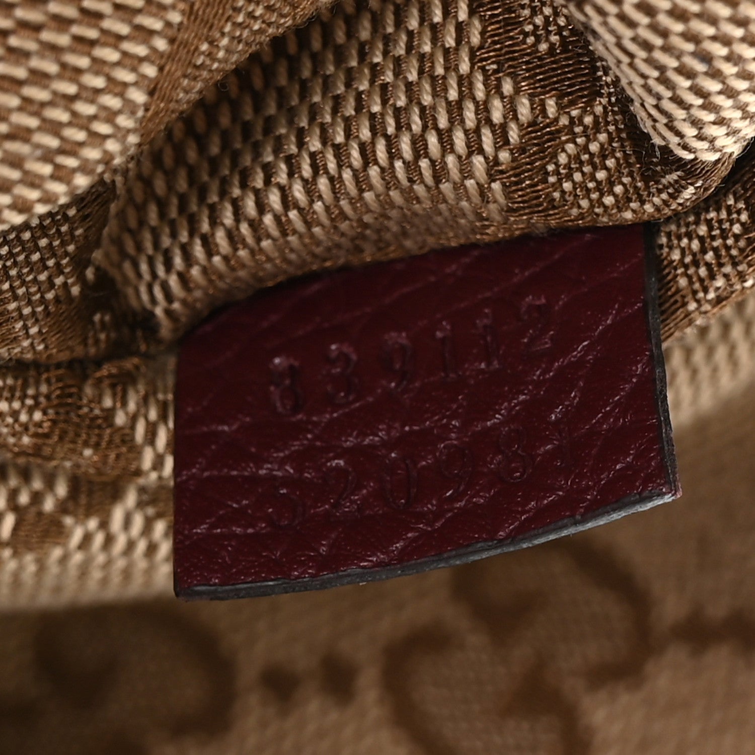 Grained Calfskin Monogram Large Totissima Reversible Tote Rosso Ancora