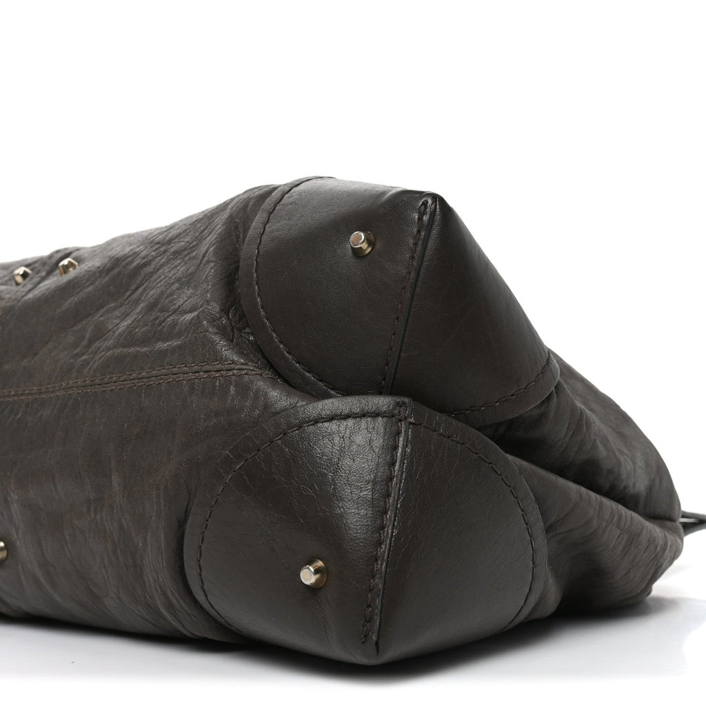 Calfskin Paddington Tote Grey